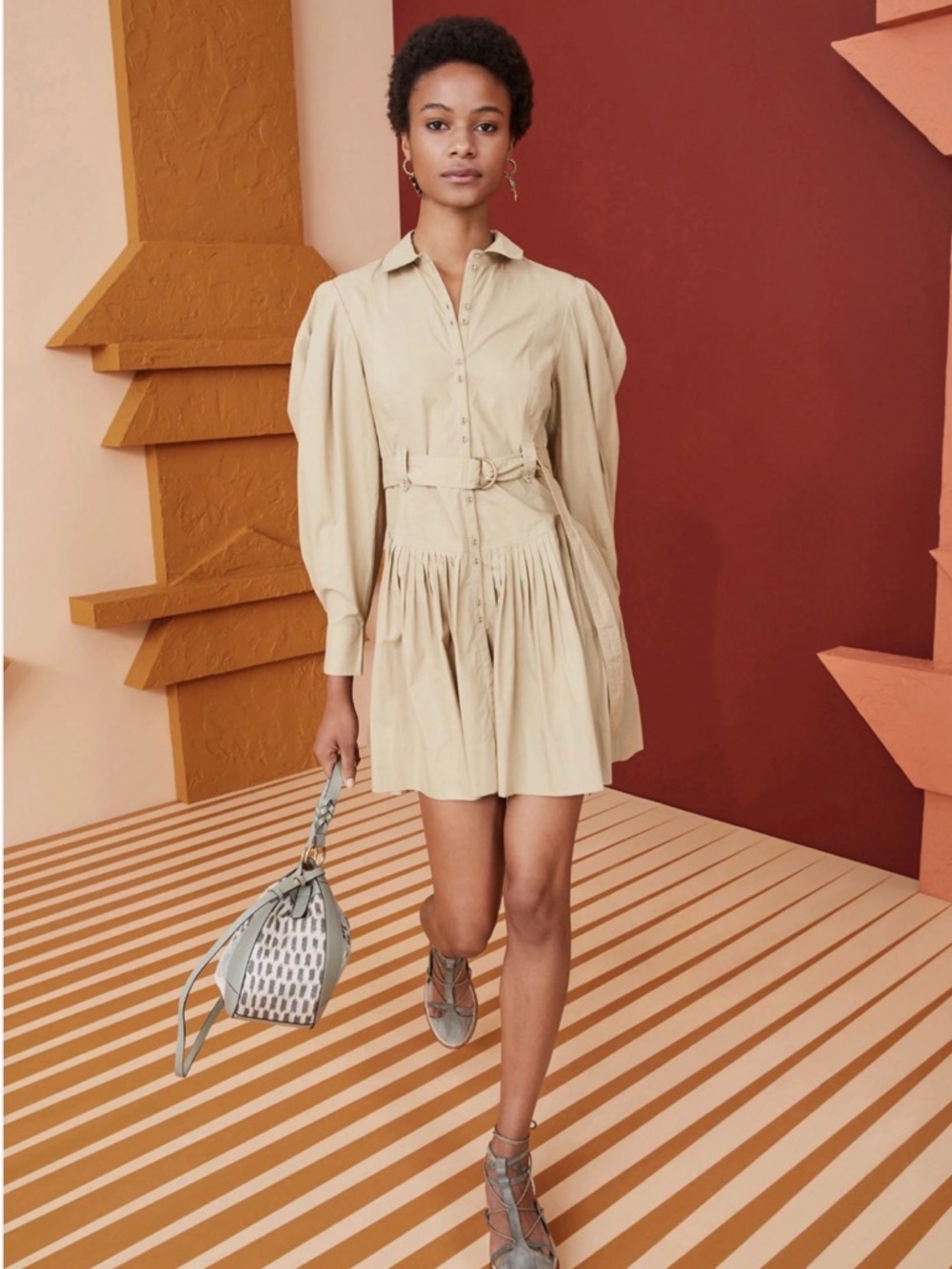 Ulla Johnson Vivienne Flared Dress Size 0